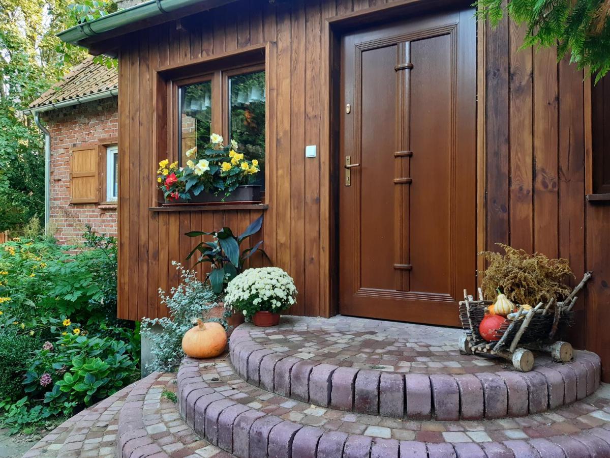 Villa Dziki Brzeg Jezioraka Zalewo  Exterior foto