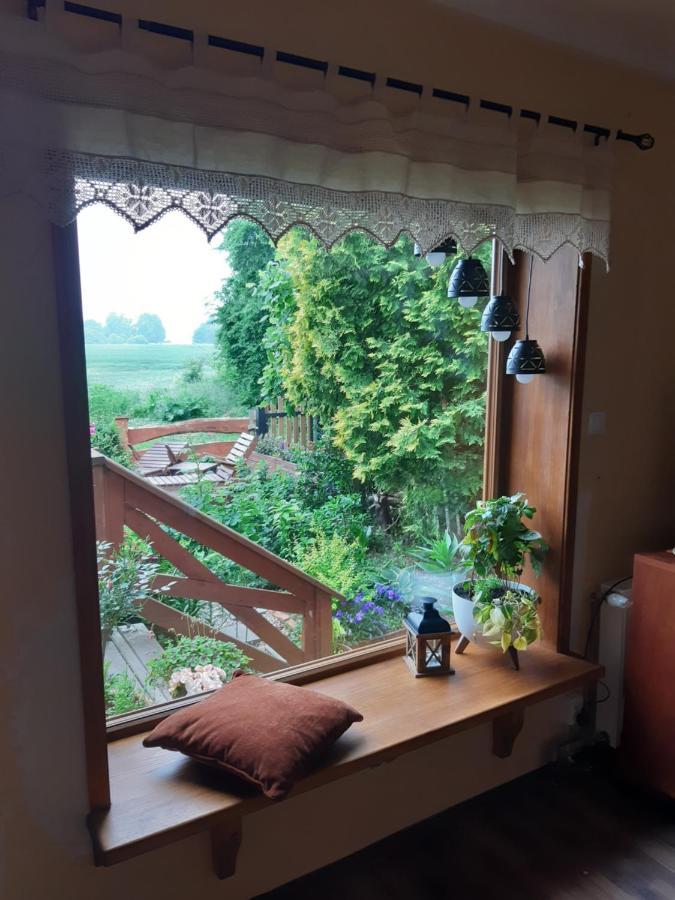 Villa Dziki Brzeg Jezioraka Zalewo  Exterior foto