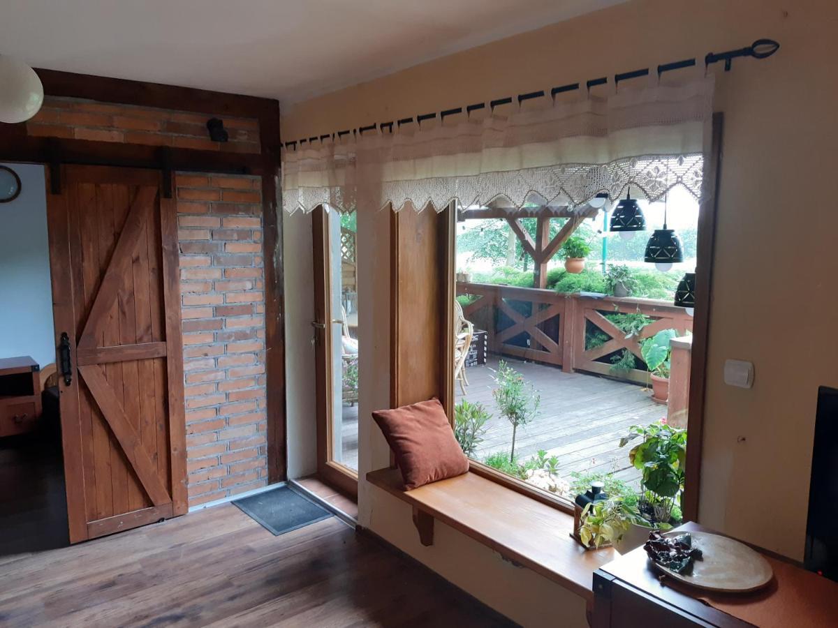 Villa Dziki Brzeg Jezioraka Zalewo  Exterior foto
