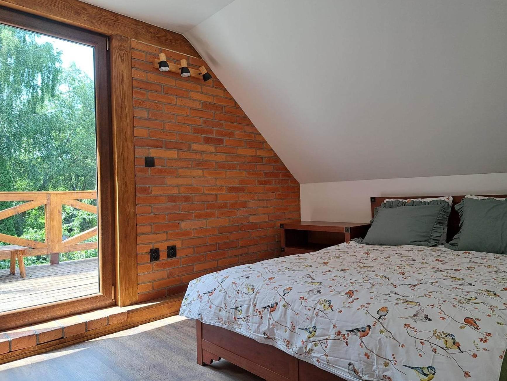 Villa Dziki Brzeg Jezioraka Zalewo  Exterior foto